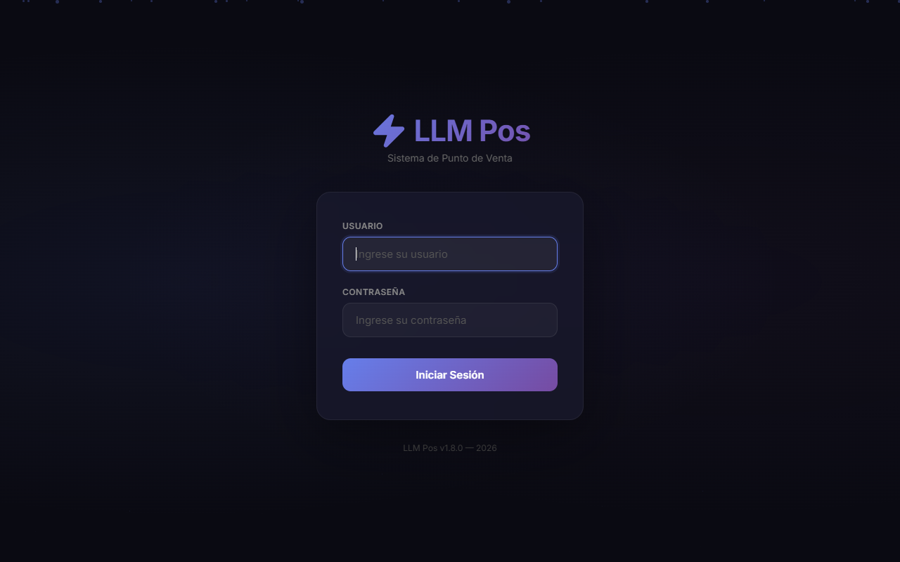 LLM POS Punto de Venta